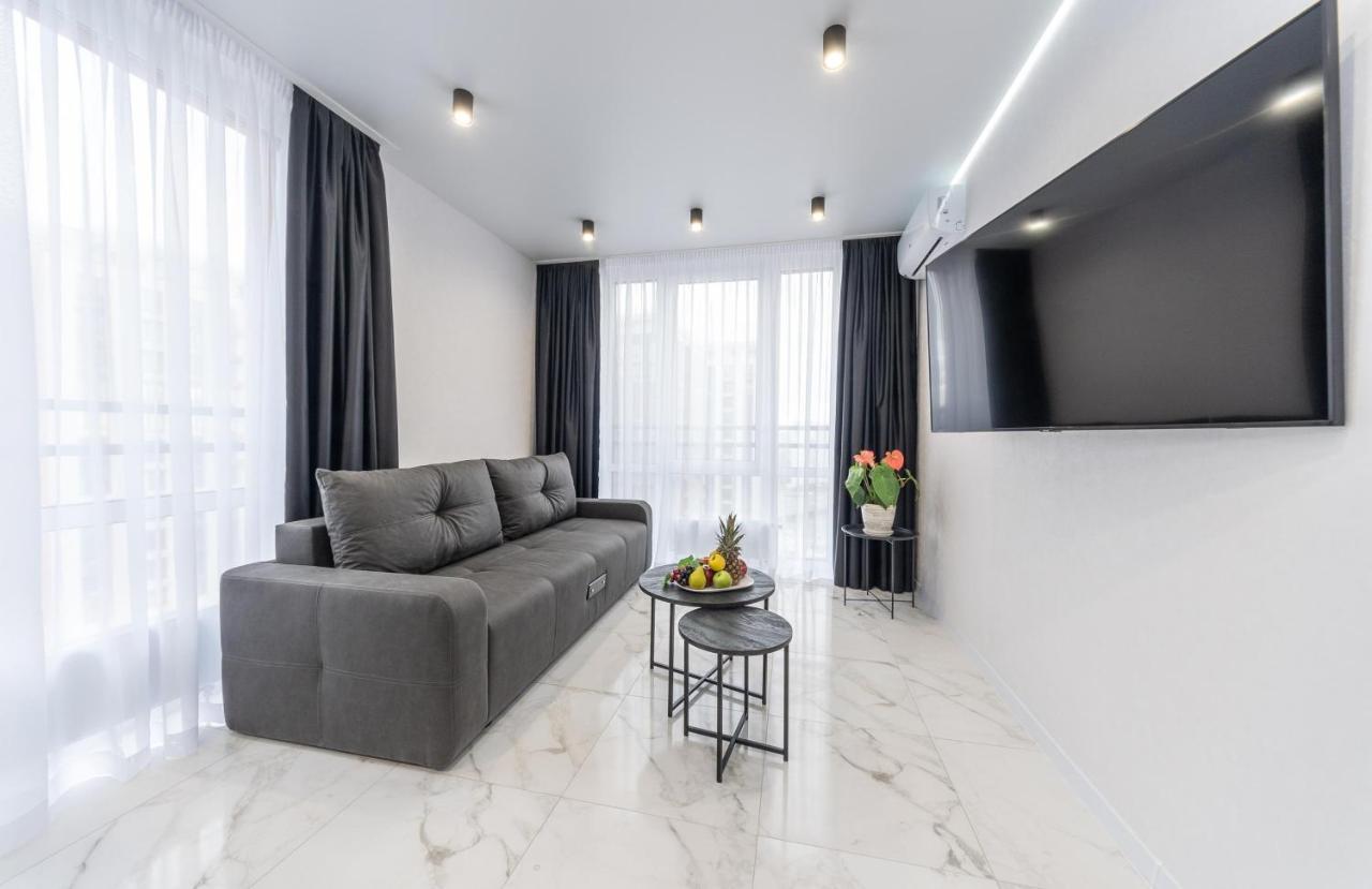 Лучшие Апартаменты В Жк Seven Днепровская Набережная Осокорки Kiev Exterior foto