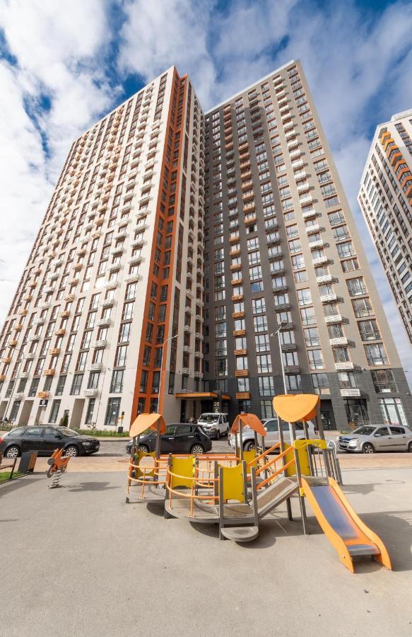 Лучшие Апартаменты В Жк Seven Днепровская Набережная Осокорки Kiev Exterior foto